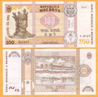 2015  Moldova ; Moldavie ; Moldau  "100 LEI  2015"  UNC - Moldavië