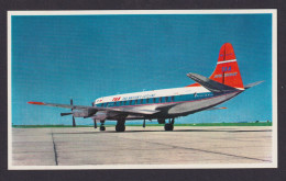 Flugpost Air Mail Tolle Und Selt. Flugkarte TAA Super Viscount Jetliner - Aviones