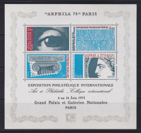 Frankreich Block 5 Philatelie Briefmarken Ausstellung ARPHILA Luxus Psotfrisch - Cartas & Documentos
