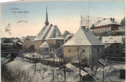 Löbau In Sachsen - Heil. Geist Kirche Im Winter - Löbau