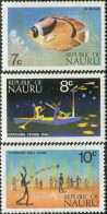 Nauru 1973 SG104-106 Fish Fishing Playing MNH - Nauru
