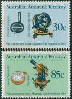 AAT 1983 Sc#L57-58,SG61-62 Magnetic Pole Expedition Set MNH - Autres & Non Classés