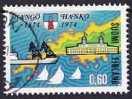 1974. Finland. 100 Years Of City Of Hanko. Used. Mi. Nr. 743 - Usati