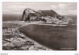 GIBRALTAR From The Air Real Photo N°48 Belle Vue Aérienne - Gibraltar