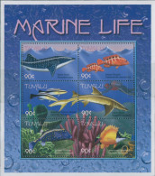 Tuvalu 2000 SG907a Marine Life Sheetlet MNH - Tuvalu