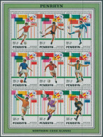 Cook Islands Penrhyn 1981 SG244 World Cup Football Surcharges MS MNH - Penrhyn