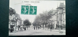 77 , Nangis , L'avenue De La Gare En 1909 - Nangis