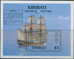 Kiribati 1990 SG347 Nautical History MS MNH - Kiribati (1979-...)