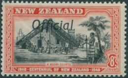 New Zealand Official 1940 SGO149 8d Maori Council MNH - Sonstige & Ohne Zuordnung