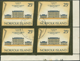 Norfolk Island 1973 SG145 25c Historic Building Block FU - Isola Norfolk