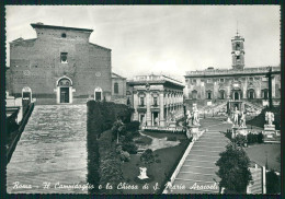 Roma Città Campidoglio Chiesa Santa Maria Aracoeli Foto FG Cartolina MZ5037 - Autres & Non Classés