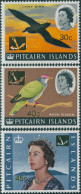 Pitcairn Islands 1967 SG79-81 Birds QEII MLH - Pitcairn Islands