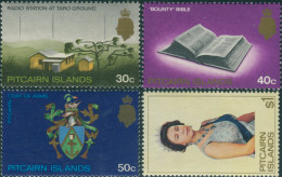 Pitcairn Islands 1969 SG105-106b Scene Bible Arms QEII MNH - Pitcairn