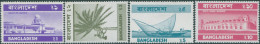 Bangladesh 1974 SG49-51a Scenes New Inscriptions Set MNH - Bangladesch