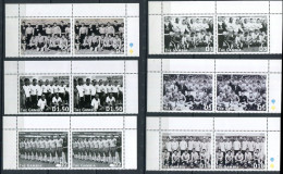 Gambie ** N° 2475 à 2480 En Paires  - Equipes De Foot - Gambia (1965-...)