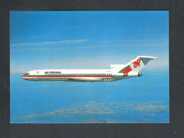 QSL RADIO CARD - BOEING 727 - TAP AIR PORTUGAL (2 Scans)  (10.415) - Radio