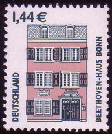 2306 SWK 1,44 Euro Beethovenhaus Bonn ** Postfrisch - Unused Stamps