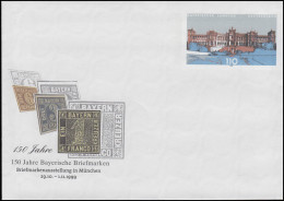 USo 11 Bayerische Briefmarken, Postfrisch - Enveloppes - Neuves