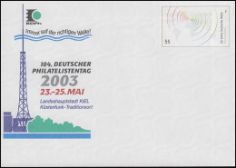 USo 58 Philatelistentag 2003 Und Rundfunksender Deutsche Welle, ** - Covers - Mint