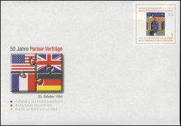 USo 82 Pariser Verträge 2004, ** - Briefomslagen - Ongebruikt