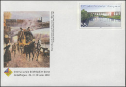 USo 83 Briefmarken-Börse Sindelfingen 2004 Post Und Eisenbahn, ** - Buste - Nuovi