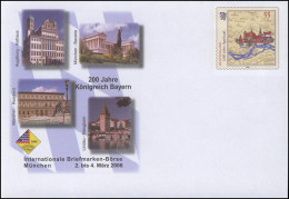 USo 113 Messe München - 200 Jahre Königreich Bayern 2006, ** - Enveloppes - Neuves