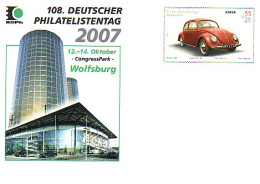 USo 140 Deutscher Philatelistentag Wolfsburg 2007, ** - Umschläge - Ungebraucht
