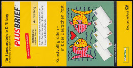 USo 150-153 Pop-Art-Edition Mit 4 Belegen Von James Rizzi 2008, Set ** Iin Folie - Enveloppes - Neuves
