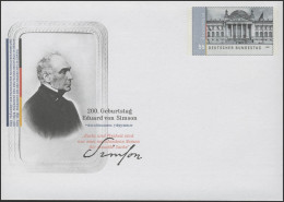 USo 221 Eduard Von Simson 2010, Postfrisch - Covers - Mint