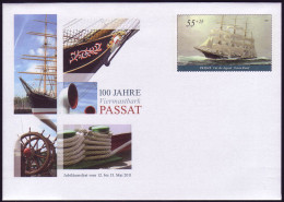 USo 237 100 Jahre Großsegler Viermastbark Passat 2011, Postfrisch - Briefomslagen - Ongebruikt