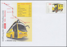 USo 303 Start ADAC Postbus Und Paketzustellwagen 2013, ** - Umschläge - Ungebraucht