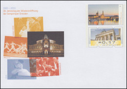 USo 349 Wiedereröffnung Der Dresdner Semperoper 2015, ** - Enveloppes - Neuves