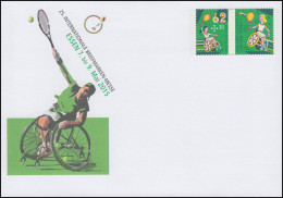 USo 360 Briefmarken-Messe Essen - Rollstuhltennis 2015, ** - Umschläge - Ungebraucht