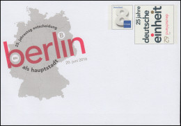 USo 403 Entscheidung Für Berlin Als Hauptstadt 2016, ** - Briefomslagen - Ongebruikt