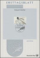 ETB 30/2004 - Eduard Mörike, Schriftsteller - 2001-2010