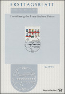 ETB 19/2004 - Erweiterung Der Europäischen Union, Spielfiguren - 2001-2010