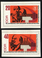 1315-1316B Einzelmarken Aus Block 26 Oktoberrevolution ** - Nuevos