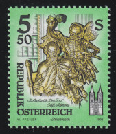 2094 Freimarke: Kunstwerke Aus Stiften & Klöstern, Der Tod Holzplastik 5.50 S ** - Unused Stamps