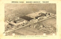 Toulouse * AMOUROUX Frères Machines Agricoles , Usine Croix Daurade * CPA Publicitaire Ancienne - Toulouse