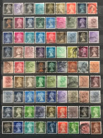 Lot De 117 Timbres Oblitérés Grande Bretagne - Autres & Non Classés