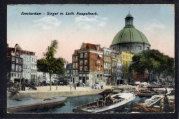 PAYS BAS - AMSTERDAM - Singel M. Luth. Koepelkerk - Amsterdam