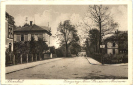 Herrnhut In Sachsen - Eingang Neue Strasse - Herrnhut