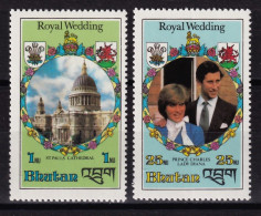 Bhutan, 1981 Y&T. 550 / 551, MNH. - Bhutan