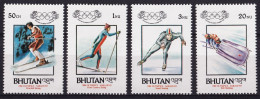 Bhutan, 1984 Y&T. 671 / 674, MNH. - Bhutan