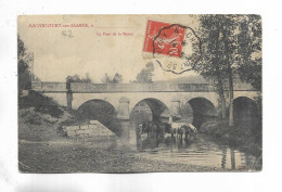 52 - RACHECOURT-sur-MARNE - Le Pont De La Marne - Troupeau S' Abreuvant. - Sonstige & Ohne Zuordnung