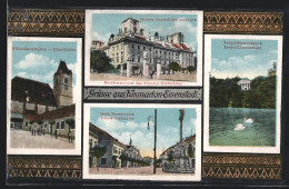 AK Eisenstadt, Hauptplatz Mit Brunnen, Pfarrkirche  - Sonstige & Ohne Zuordnung