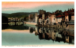 Epinal - Vieilles Maisons Du Quai Rualménil (colorisée) - Epinal