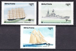 Bhutan, 1989 Y&T. 872 / 874, MNH. - Bhoutan