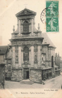 FRANCE - Nevers - Vue Sur L'église Saint Pierre - Vue Générale - Face à L'entrée - Carte Postale Ancienne - Nevers