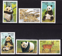 Bhutan, 1990 Y&T. 914 / 916, 916A / 916C, MNH. - Bhutan